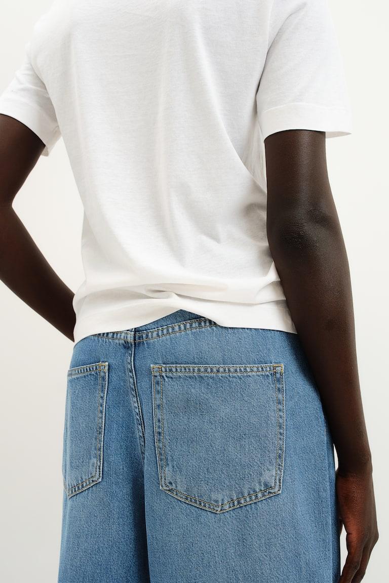 H&M Wide High Jeans Heißer Verkauf