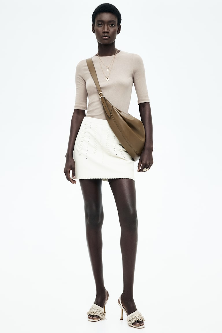 H&M T-Shirt aus Pima-Baumwolle Neueste Mode