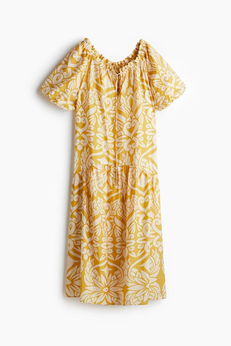 H&M Kleid mit Kordelzugdetail Bestseller