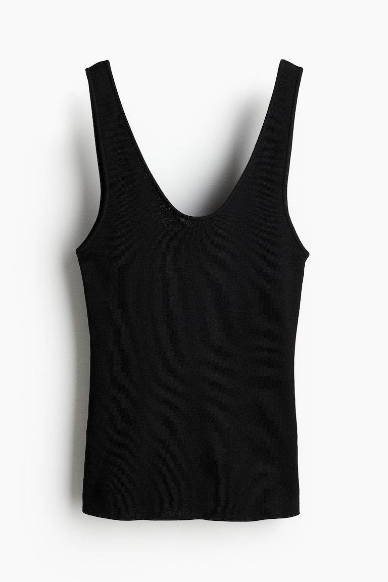 H&M Gestricktes Tanktop Sonderangebote