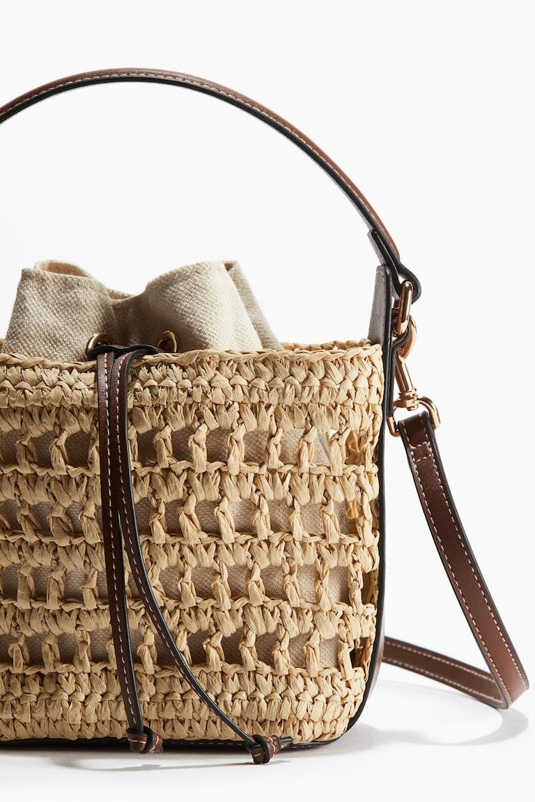 H&M Crossbody-Strohtasche Bis zu 55% Rabatt