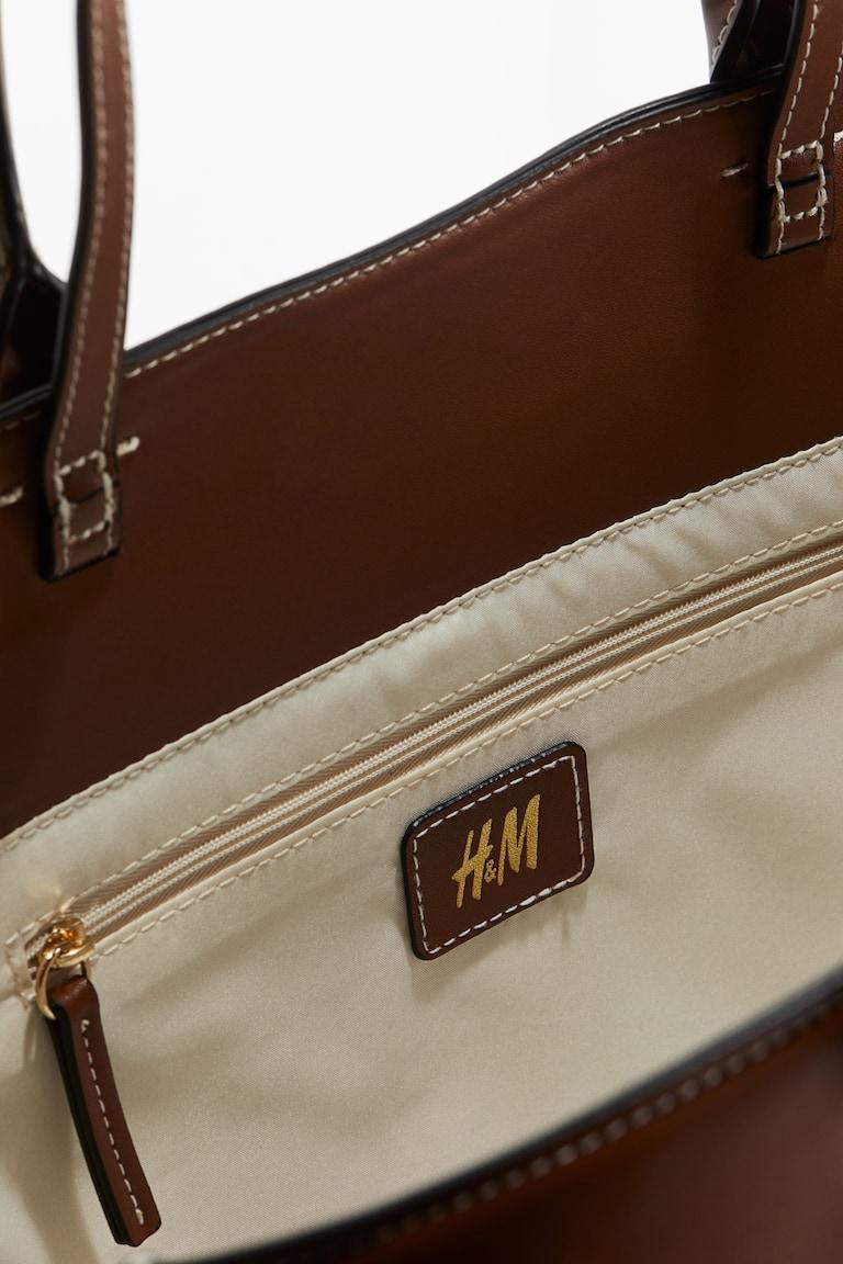H&M Canvas-Shopper Auslauf