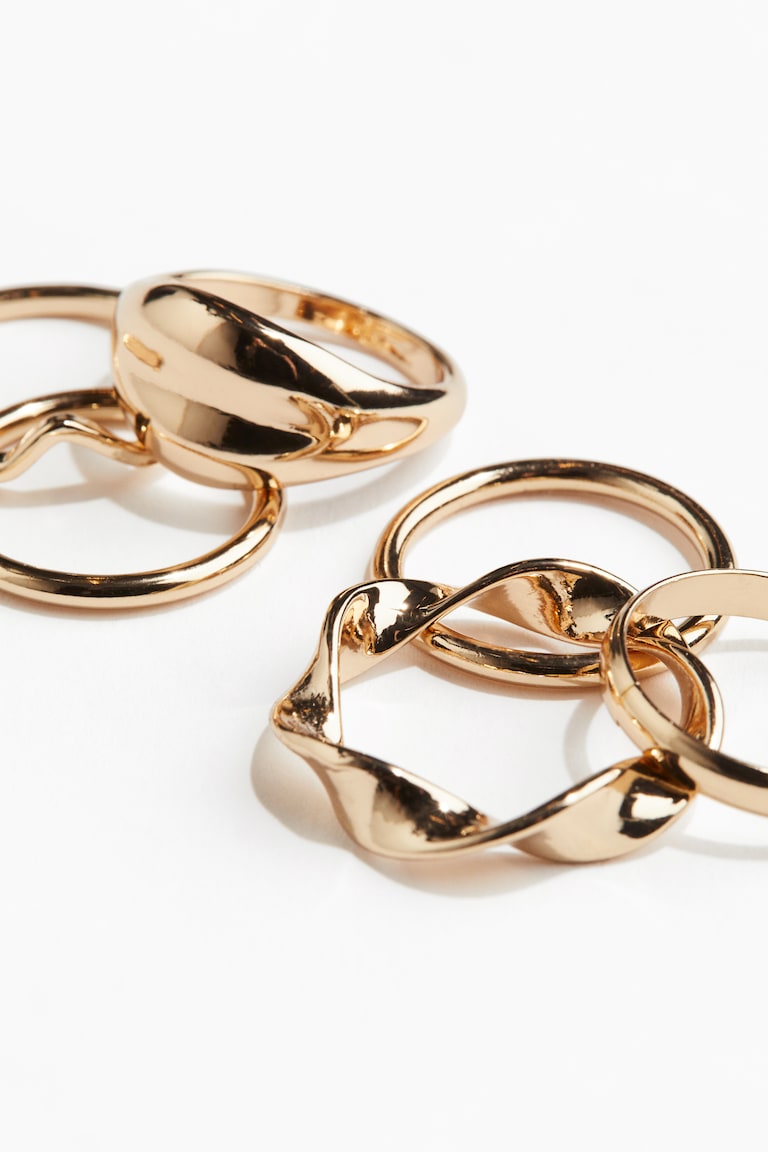 H&M 6er-Pack Ringe Limitierter Zeitrabatt