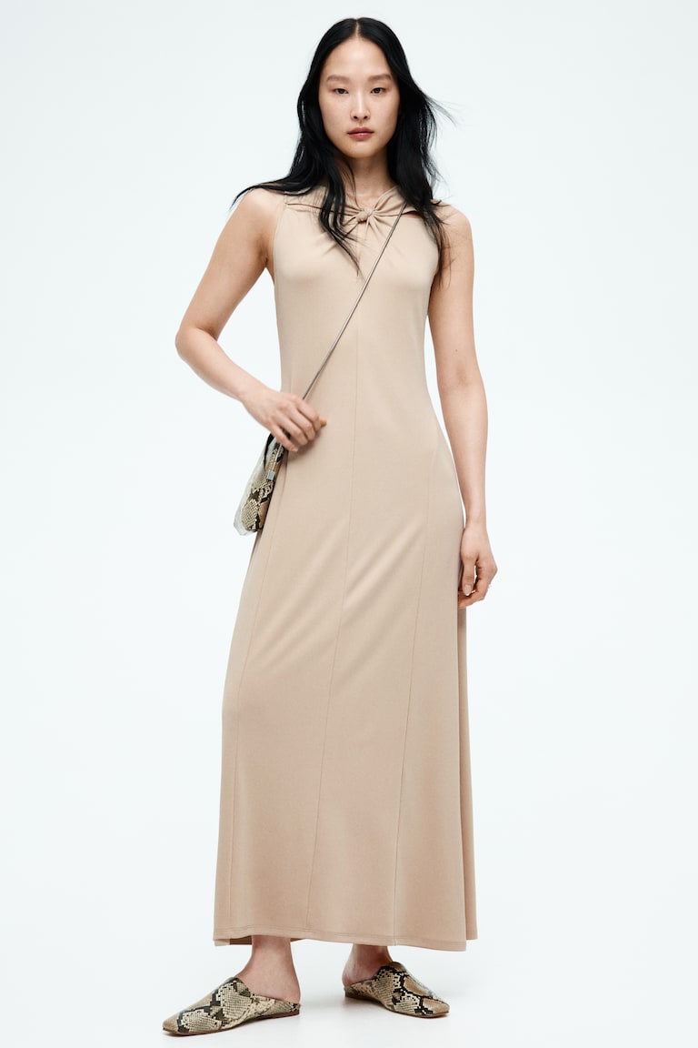 H&M Kleid mit Knotendetail Tägliche Deals