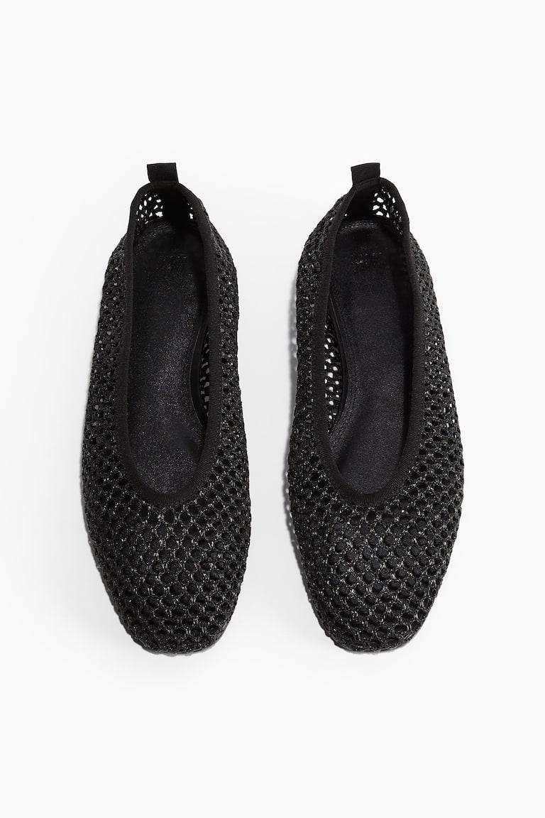 H&M Geflochtene Ballerinas Letzte 3 Tage