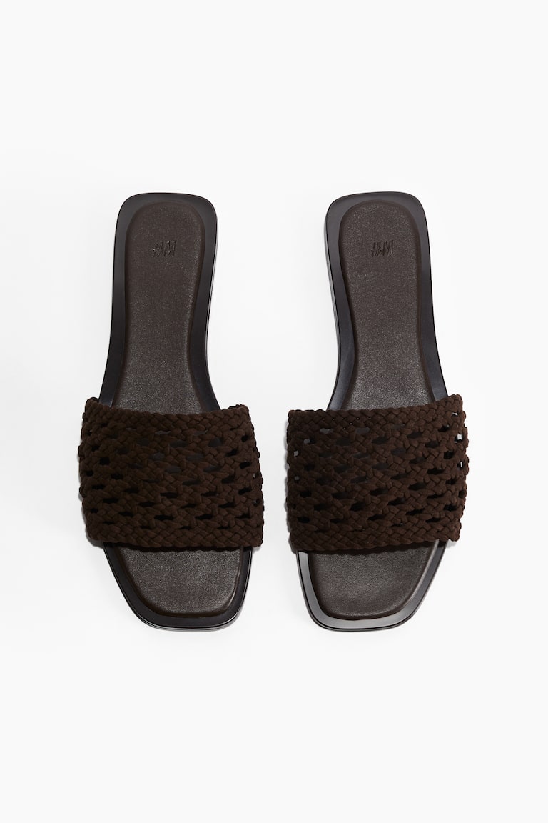 H&M Sandalen mit Flechtriemen Discount Store für neue Produkte