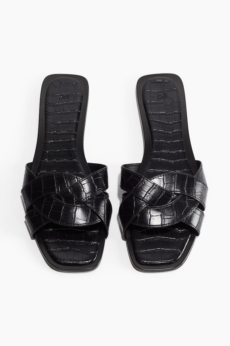 H&M Sandalen mit Flechtriemen zollfrei
