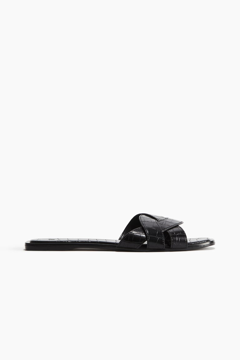 H&M Sandalen mit Flechtriemen zollfrei