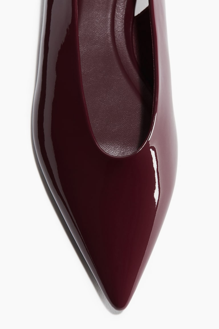 H&M Lack-Slingpumps Limitierter Zeitrabatt