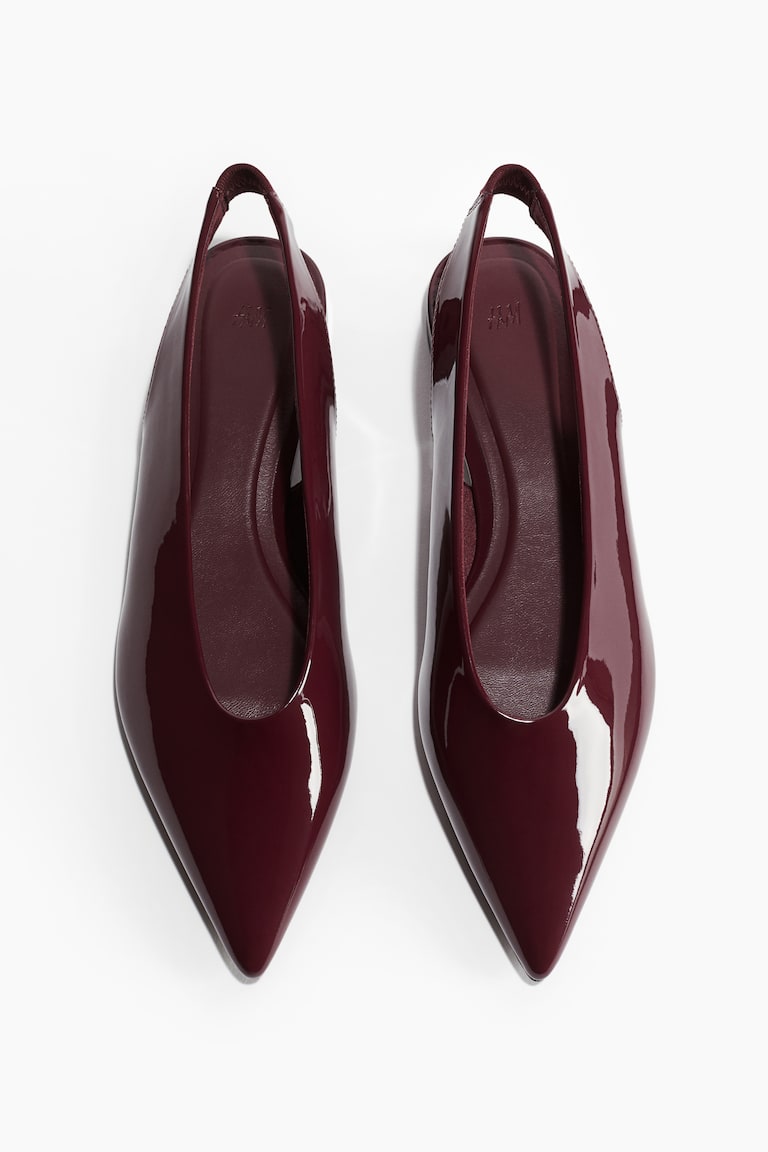 H&M Lack-Slingpumps Limitierter Zeitrabatt