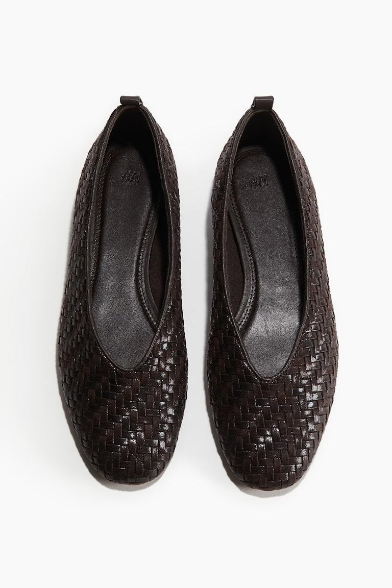 H&M Geflochtene Ballerinas Versandkostenfrei
