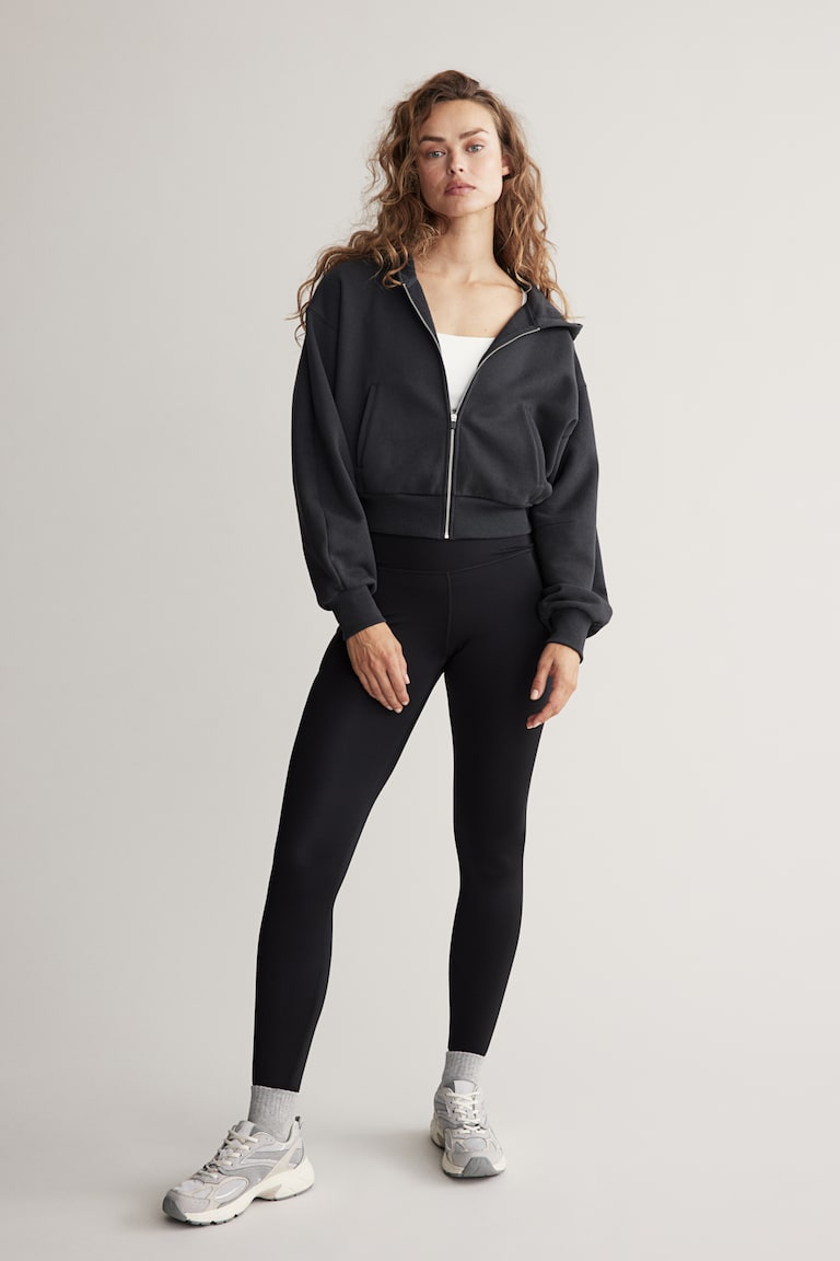 H&M Sportleggings mit DryMove™ und Beintaschen Große Rabatte