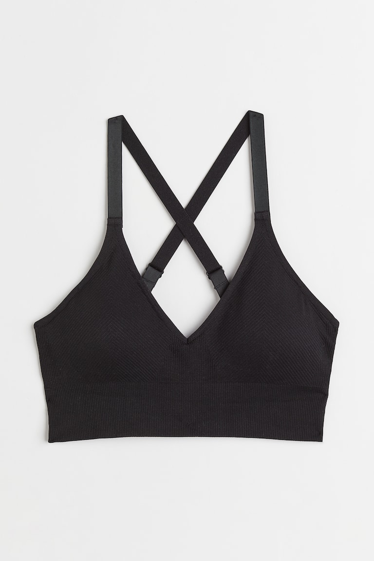 H&M Seamless Sport-BH mit DryMove™ Medium Support Tägliche Deals