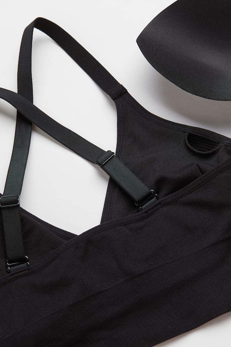 H&M Seamless Sport-BH mit DryMove™ Medium Support Tägliche Deals