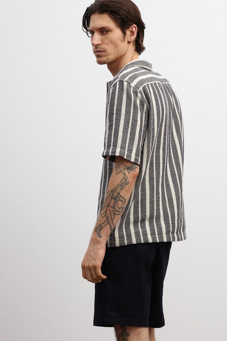 H&M Freizeithemd mit Struktur in Regular Fit Neueste Mode