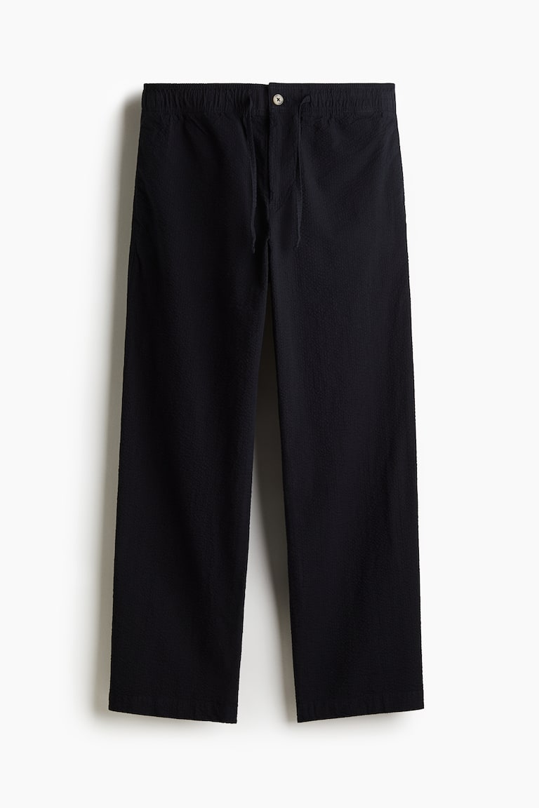 H&M Seersucker-Hose in Relaxed Fit Bestseller