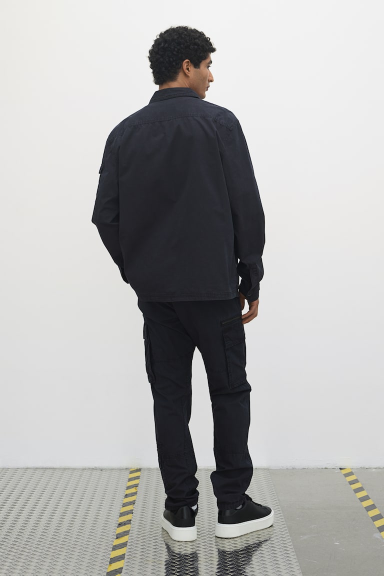 H&M Utility-Overshirt in Regular Fit Bis zu 55% Rabatt