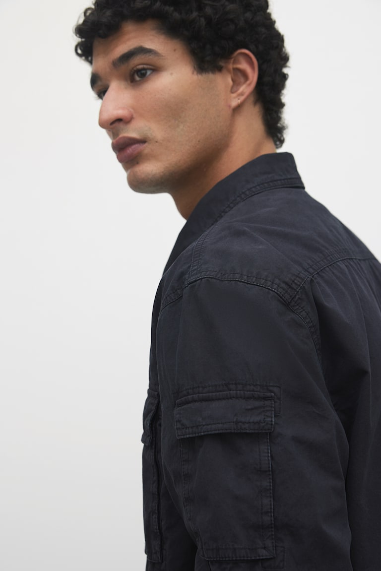 H&M Utility-Overshirt in Regular Fit Bis zu 55% Rabatt
