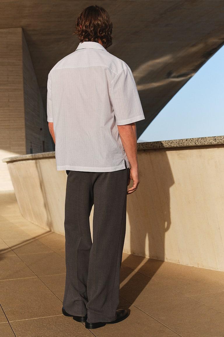 H&M Kurzarmhemd in Regular Fit Verkauf