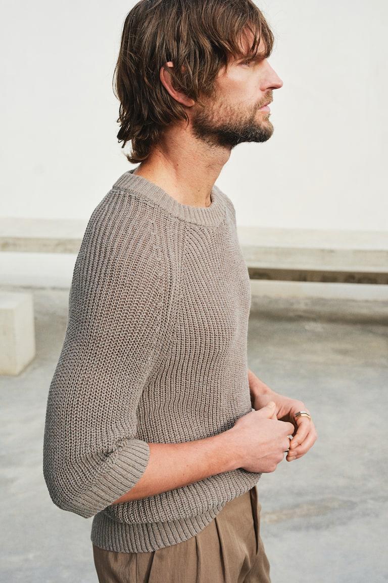 H&M Kurzarm-Pullover in Regular Fit Versandkostenfrei
