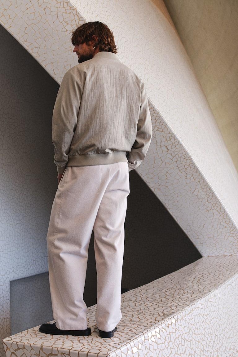 H&M Pilotenjacke aus Lyocellmix in Regular Fit Saisonschlussverkauf