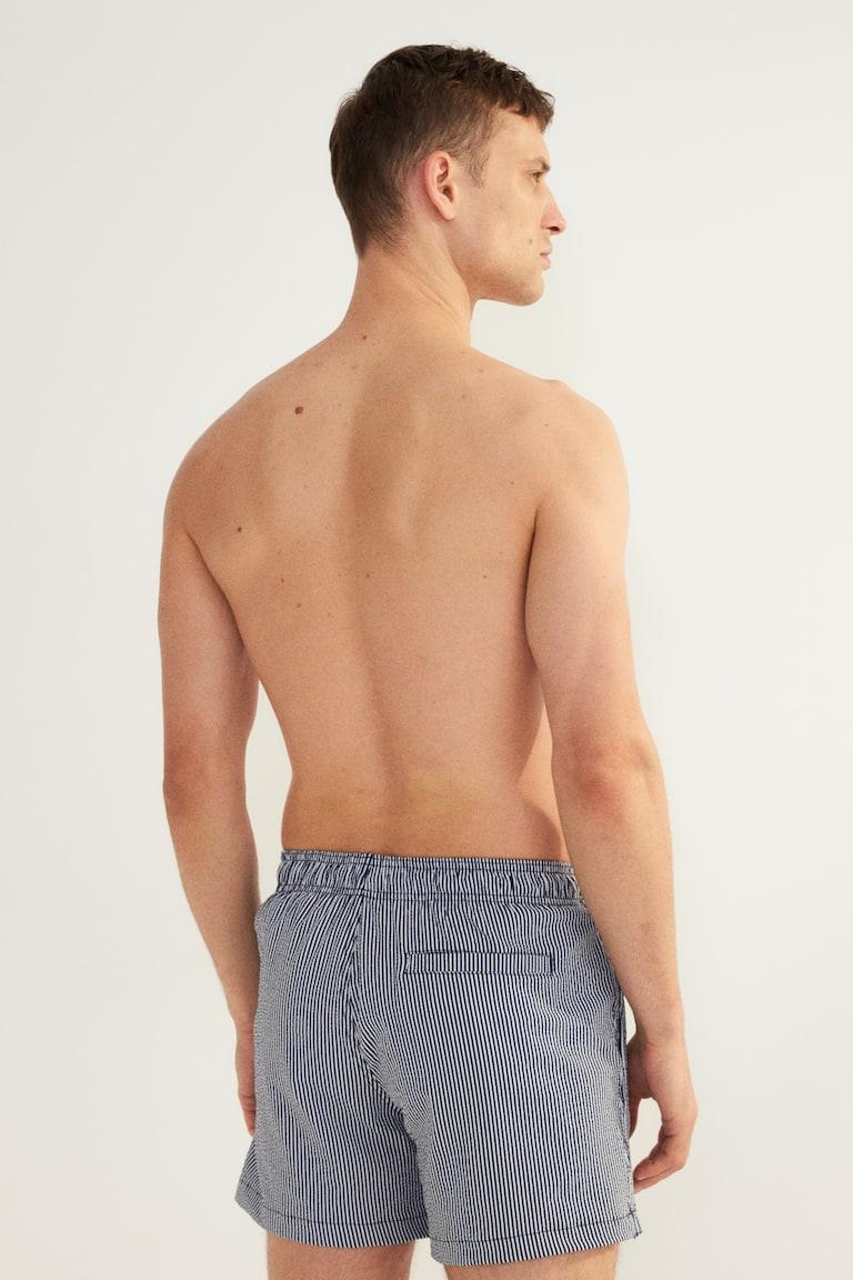 H&M Badeshorts aus Seersucker Kostenloser Versand