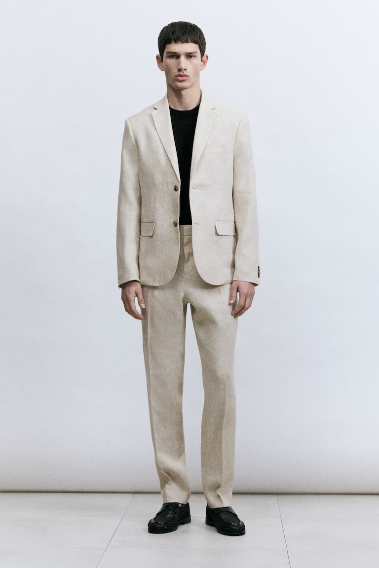 H&M Leinensakko in Slim Fit Fabrik Onlineshop