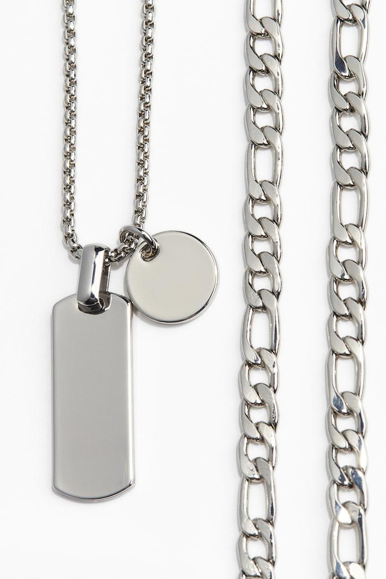 H&M 2er-Pack Halsketten Zeitlich begrenztes Angebot