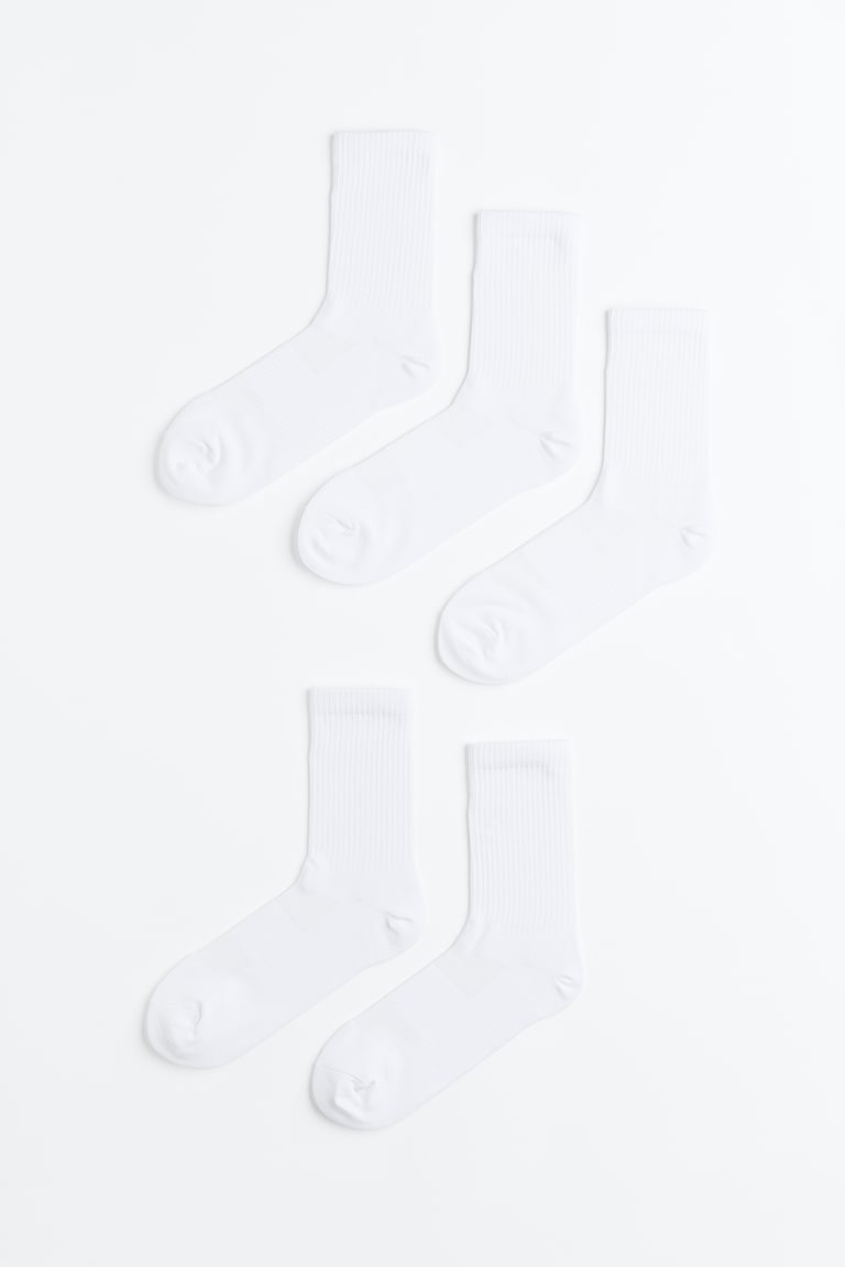 H&M 5er-Pack Sportsocken mit DryMove™ Valentinstagsangebot