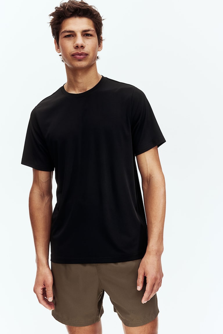 H&M Sportshirt mit DryMove™ in Regular Fit Kostenlose Rückgabe
