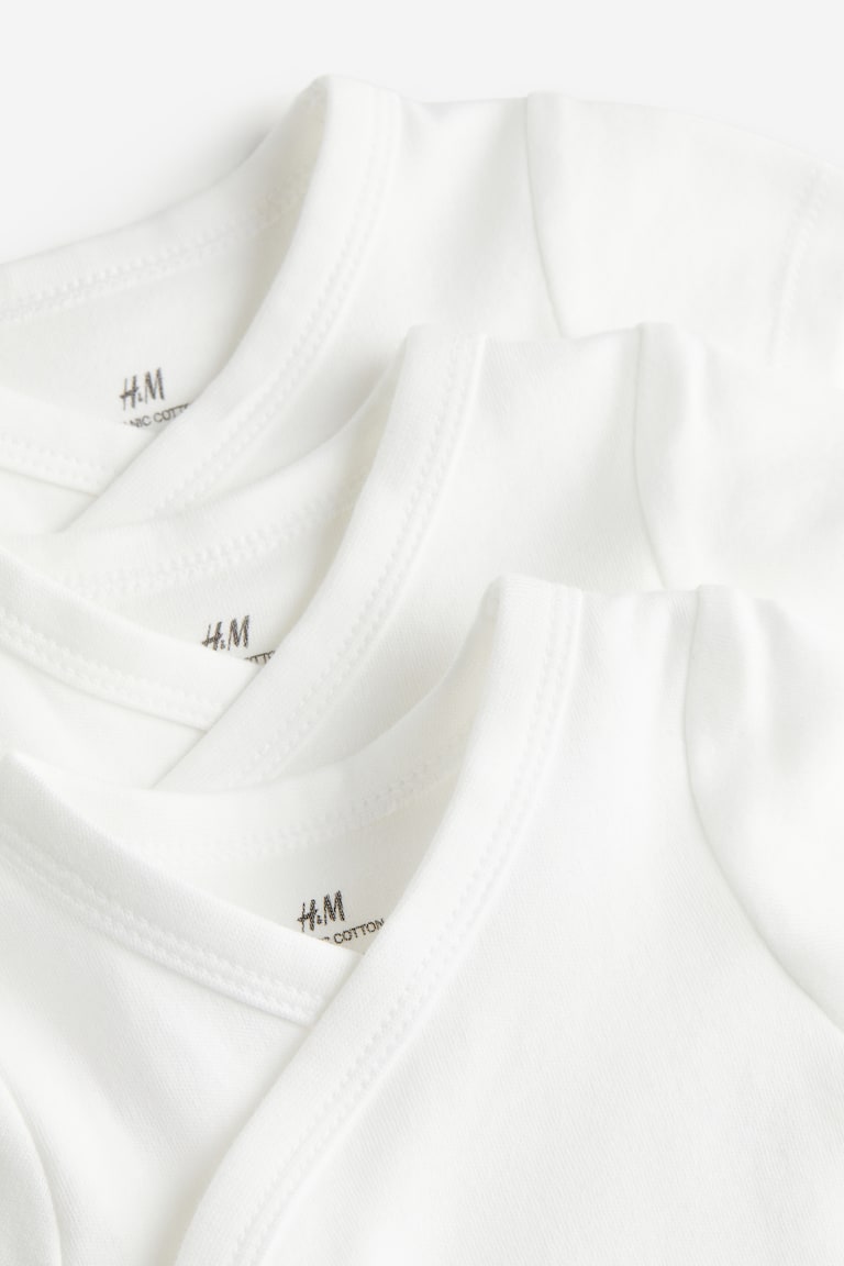 H&M 3er-Pack Wickelbodys Bis zu 55% Rabatt