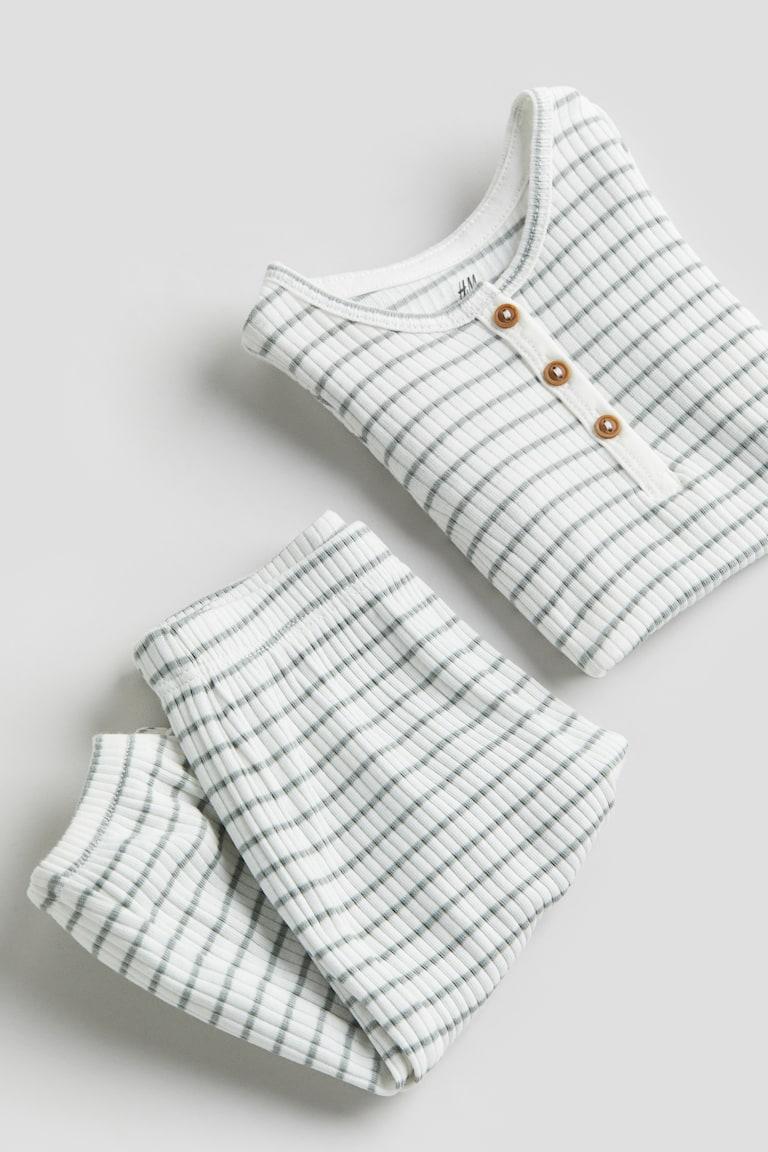 H&M 2-teiliges Set aus Baumwolljersey Riesige Rabatte