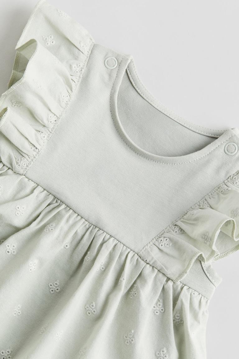 H&M Bodykleid mit Volants Begrenzt auf 3 Tage