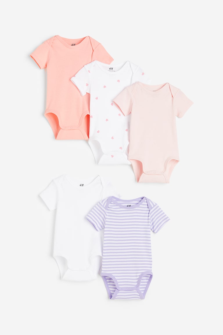 H&M 5er-Pack Baumwollbodys Angebote