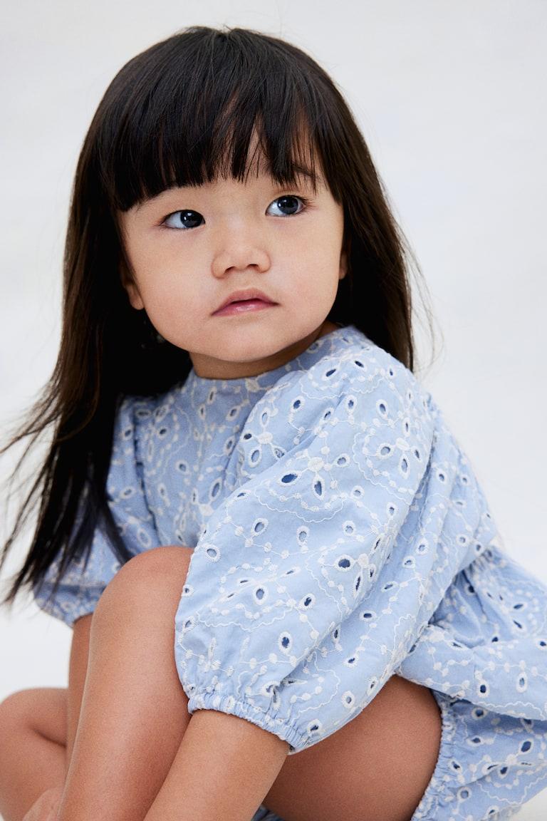 H&M Strampler mit Broderie Anglaise Online Shopping