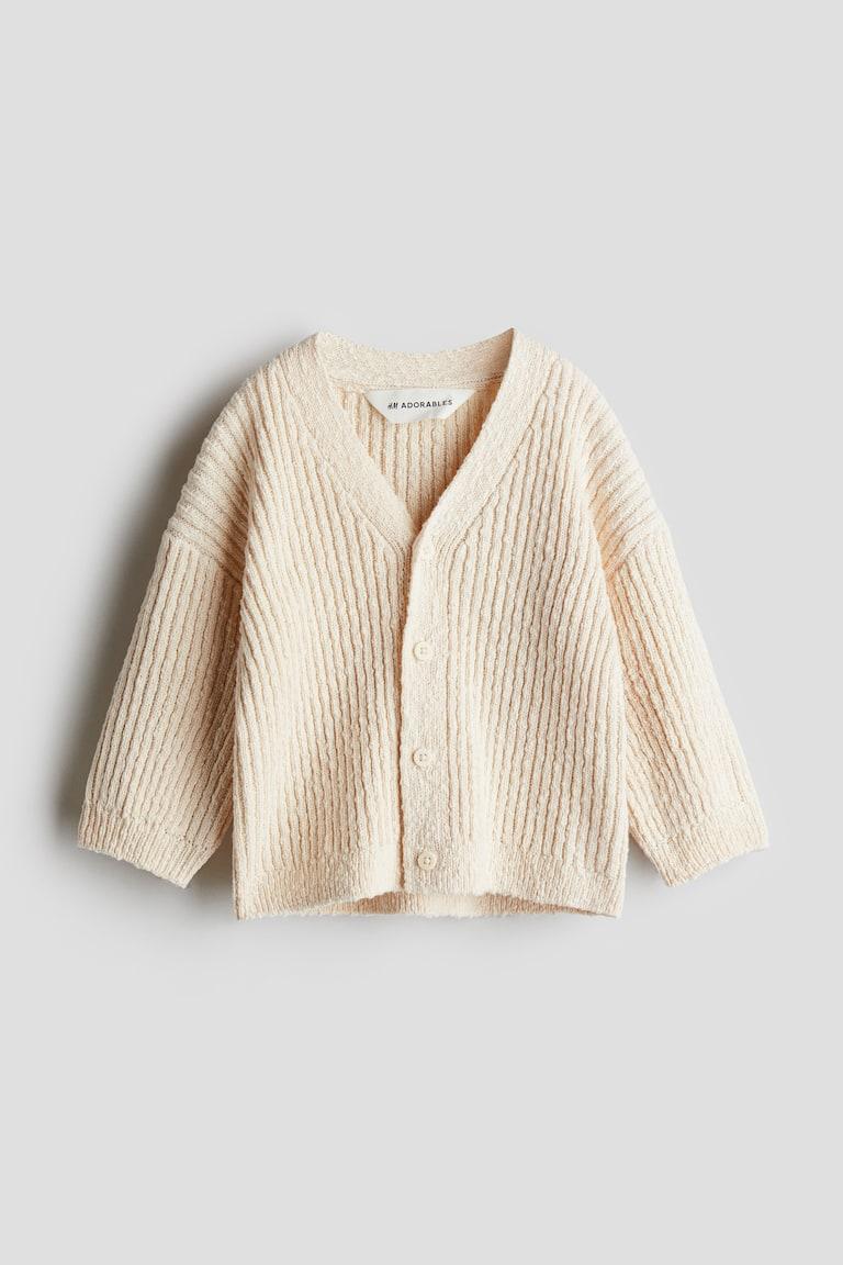 H&M Oversized Cardigan aus Boucléstrick Cyber Monday