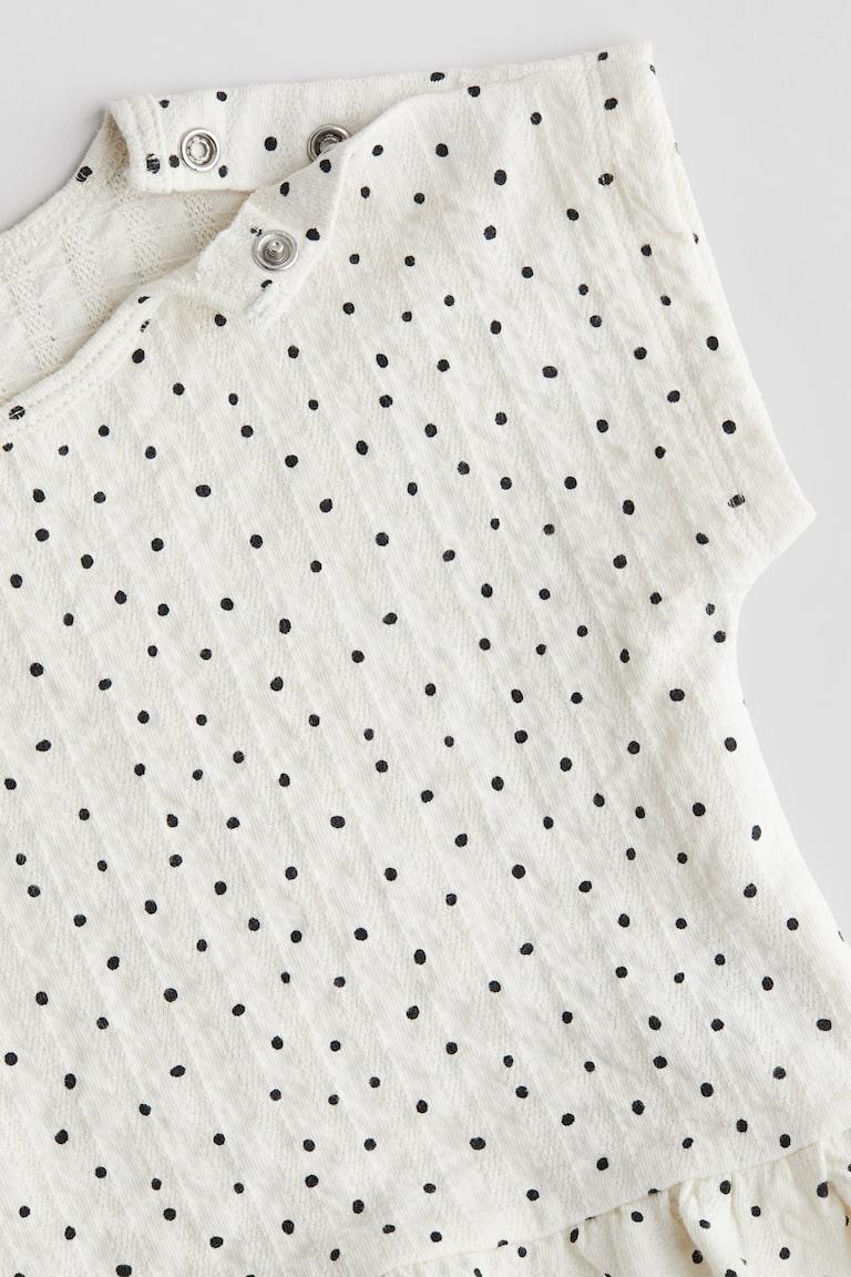H&M Shirt mit Volant Bis zu 55% Rabatt