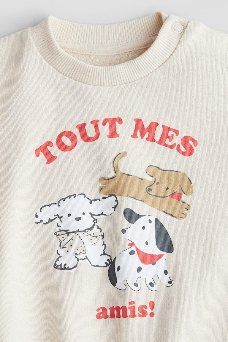H&M Baumwollsweatshirt mit Print Meist gekauft