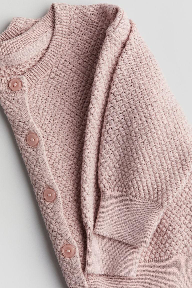H&M Baumwollcardigan in Musterstrick Black Friday