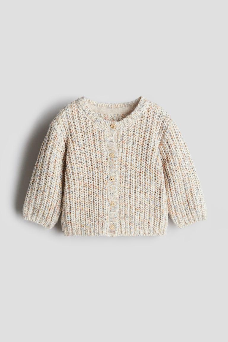 H&M Cardigan in Patentstrick Sonderangebote