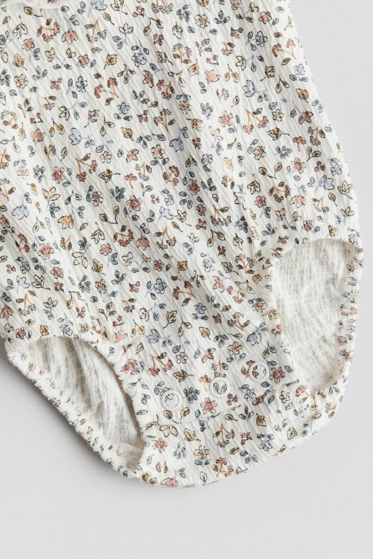 H&M Body aus Crinkle-Jersey mit Kragen Zeitbegrenzte Promotion