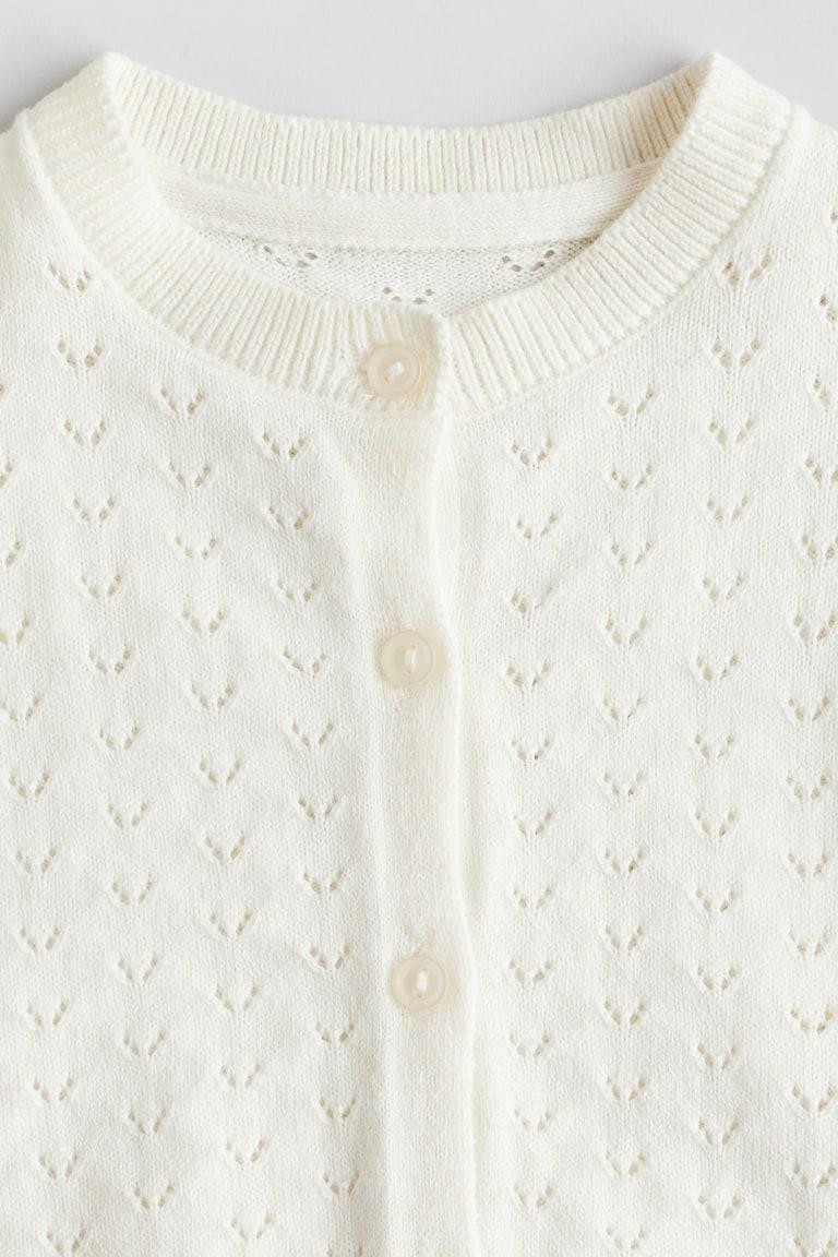 H&M Cardigan in Pointellestrick Riesige Rabatte