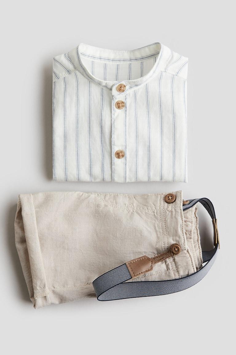 H&M 2-teiliges Set mit Hosenträgern Im Verkauf