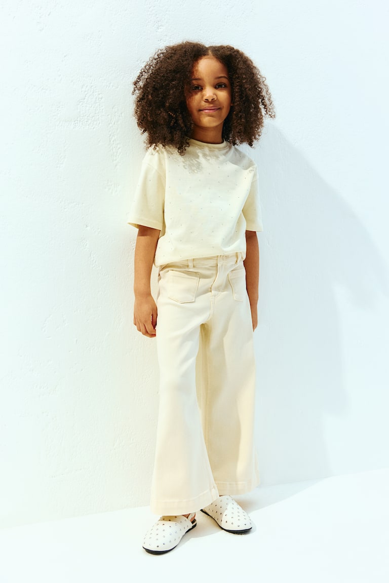 H&M Ausgestellte Twillhose Online Outlet