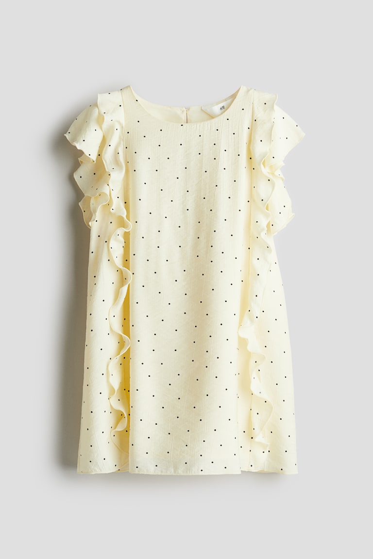 H&M Kleid mit Volants Sonderangebote