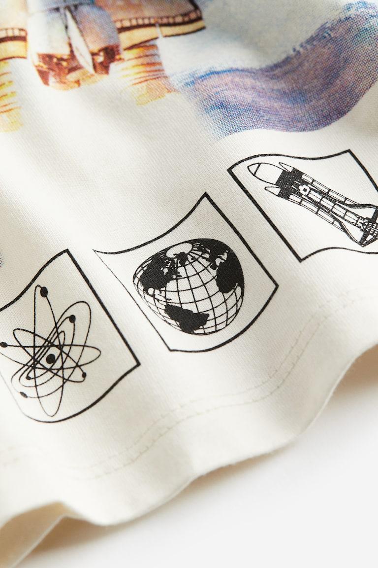 H&M T-Shirt mit Print Tiefpreis