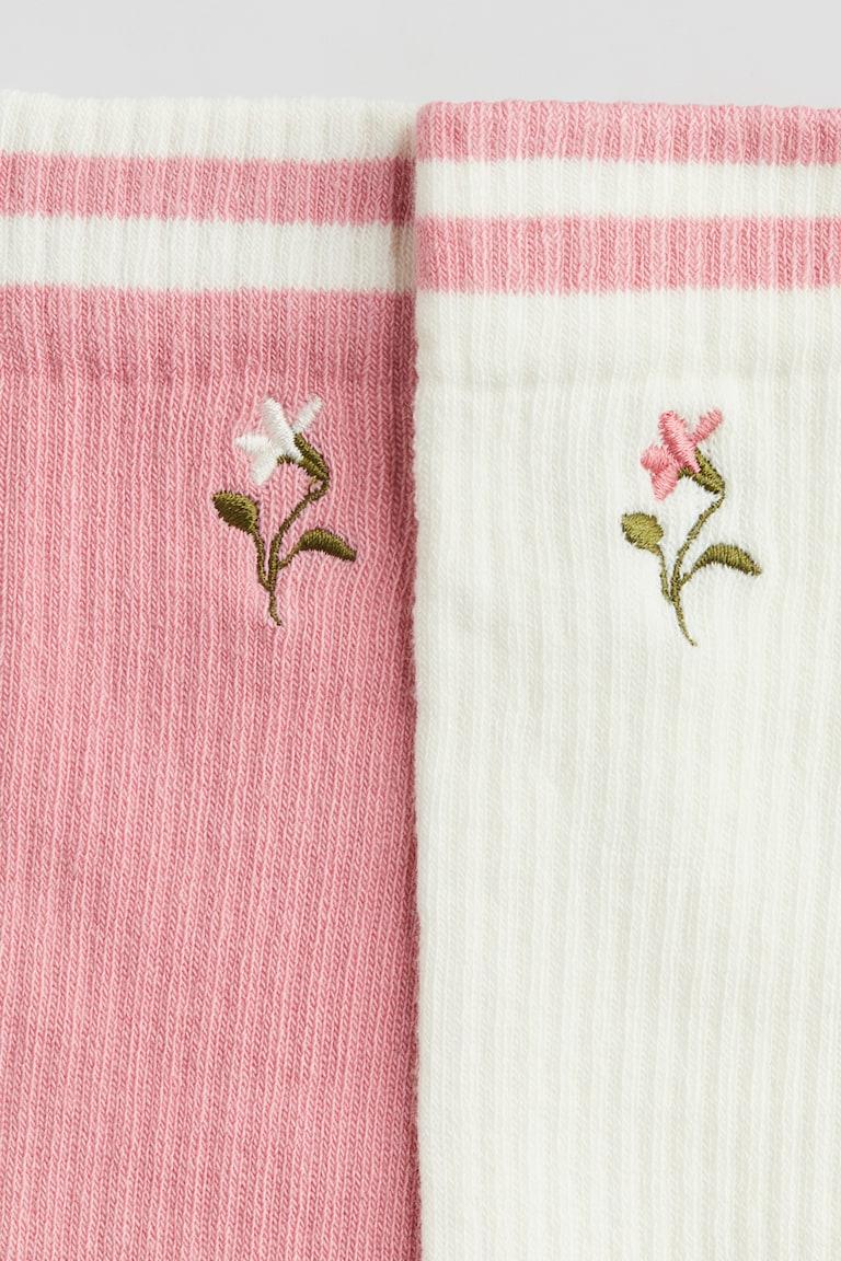 H&M 2er-Pack Kniestrümpfe Im Verkauf
