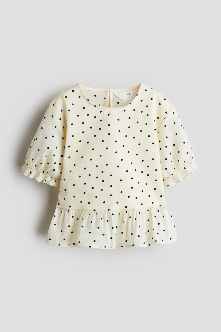 H&M Peplumbluse Auslauf