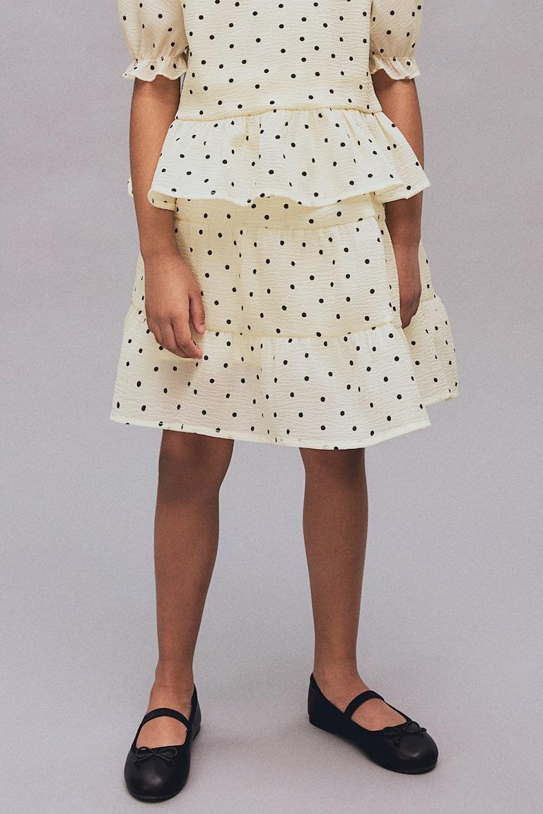 H&M Tiered skirt Günstiger Verkauf