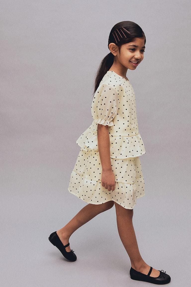 H&M Tiered skirt Günstiger Verkauf